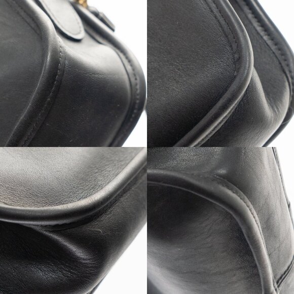 COACH USA Vintage Camerabag Crossbody Black - Made in United States - Picture 10 of 13